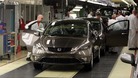 A Honda Civic rolls off the production line at Swindon's plant in 2011.