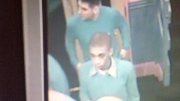 CCTV of men