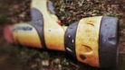 An unused hosepipe in Alveston, Warwickshire.
