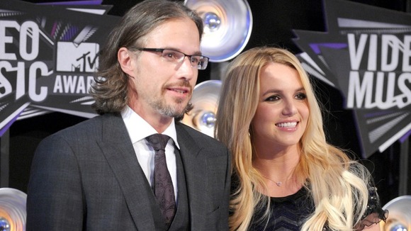 Britney Spears and Jason Trawick