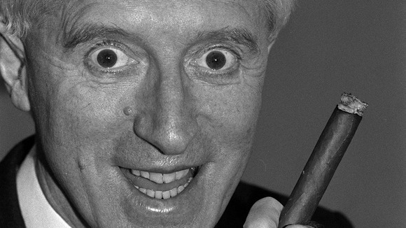 Jimmy Savile pictured in February 1982