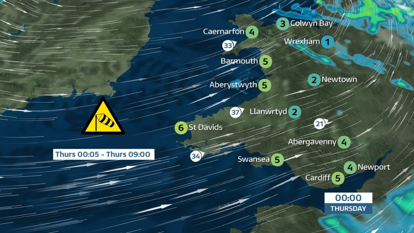 Wales Weather WARNING! Wales ITV News