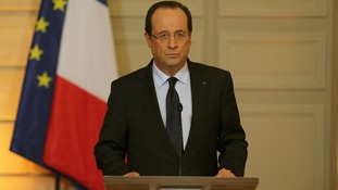 French President Francois Hollande.