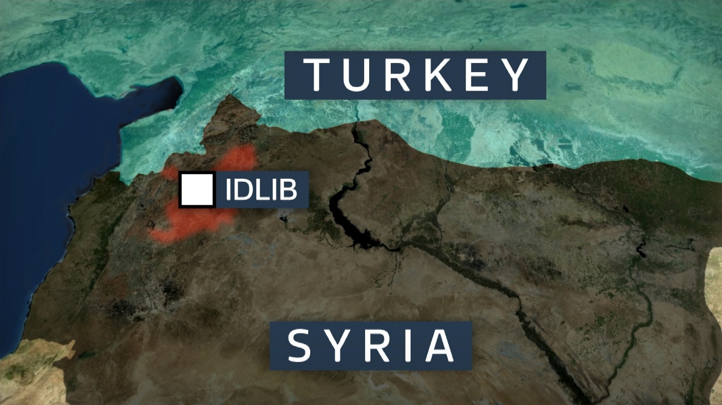 Syria's 'safe haven' under attack as government targets rebels ITV News