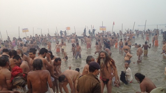 Kumbh Mela begins in the Ganges