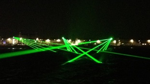 Laser display, Weymouth