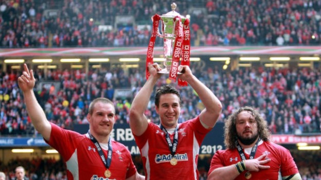 Gethin Jenkins, Ryan Jones, Adam Jones