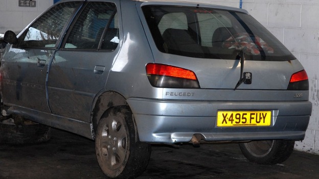 Kyle Vaughan's car