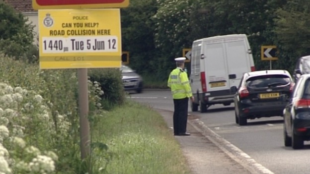Police at roadside
