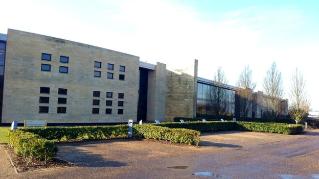 The Aston Martin plant in Gaydon, Warwickshire