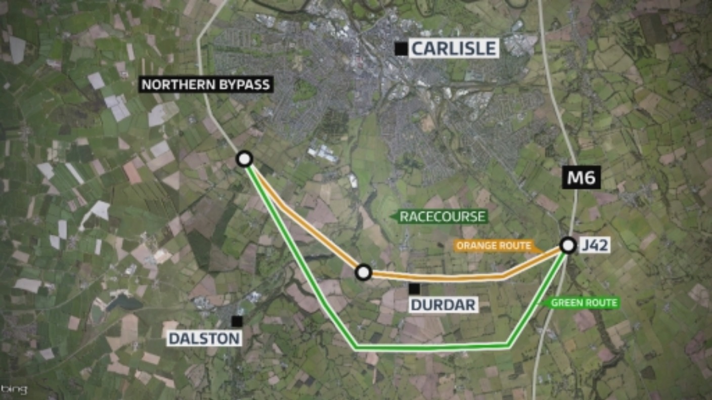 Carlisle bypass plans Border ITV News