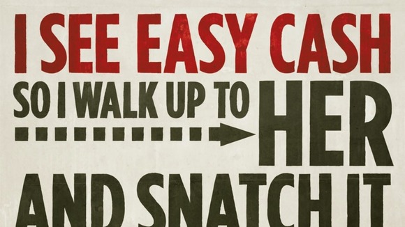 One of the posters launched with the anti-theft campaign 