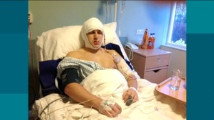 Marco Oswald in hospital