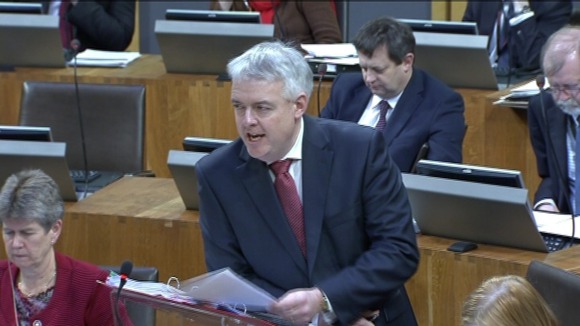 First Minister Carwyn Jones