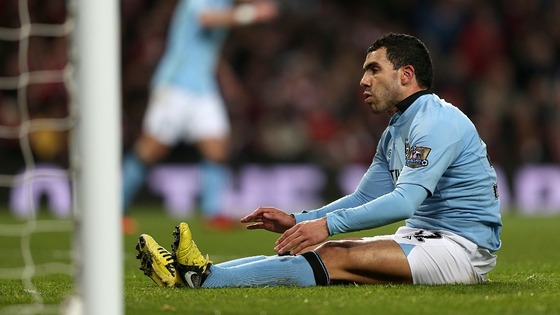 Carlos Tevez Man City