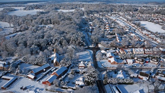 Taverham taken from the Octocopter