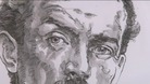 Close up of a cartoon of Lloyd George