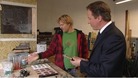 David Cameron campaigning in Barry