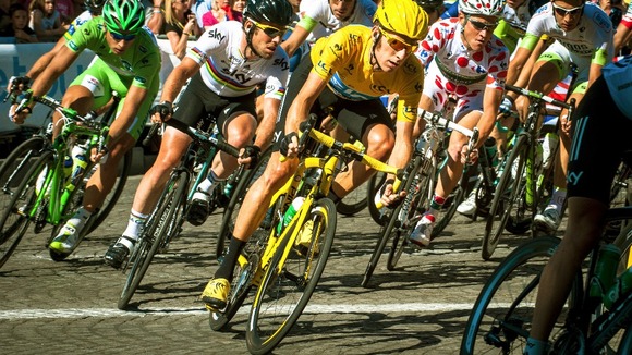 2014 Tour de France stage finish in London