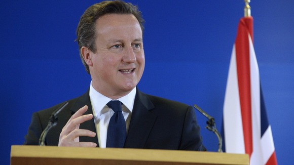 David Cameron seen during a previous EU meeting in Brussels last year