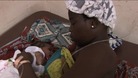 Mother and newborn child in Ghana