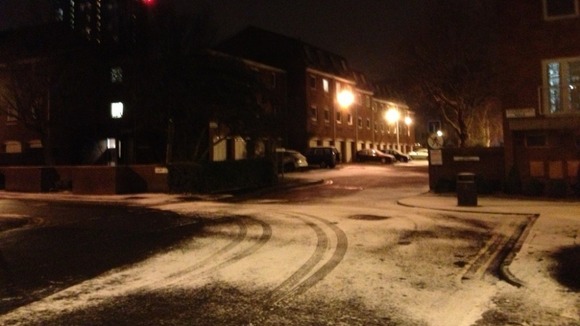 Snow in Manchester