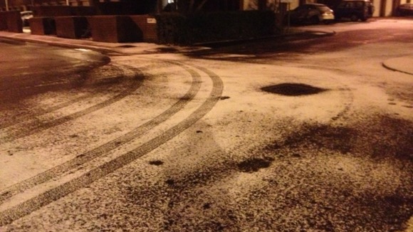 Snow in Manchester