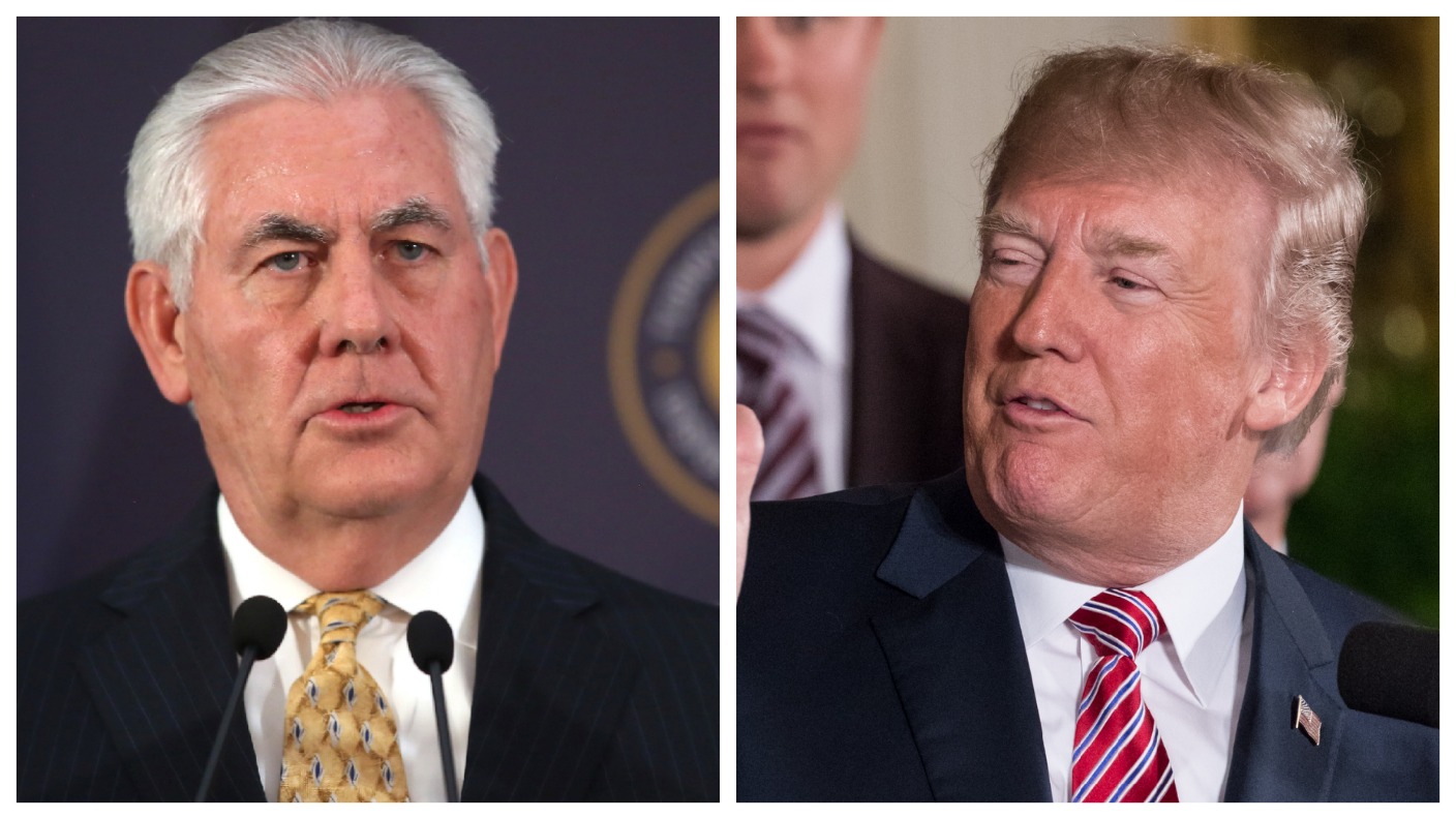 Trump and Tillerson at odds over nerve agent used in Salisbury attack which 'clearly came from Russia'