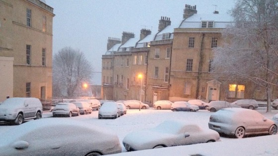 Portland Place in Bath, Somerset