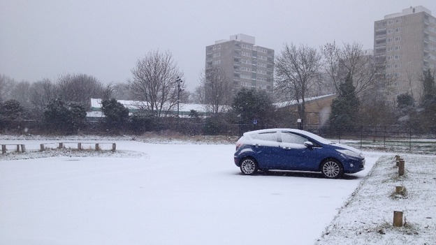 Snow in Richmond