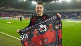Matt Jones at the Millenium Stadium.