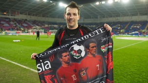 Matt Jones at the Millenium Stadium.