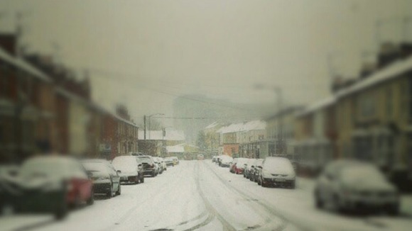 Snow in Reading