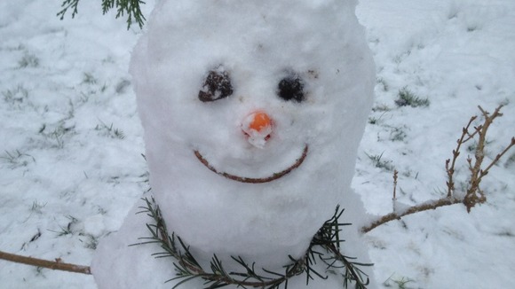 "Nick" the snowman