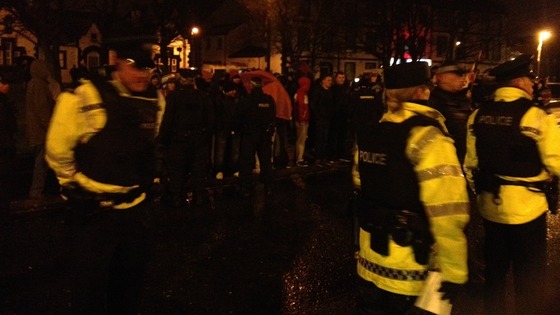 Police in Carrickfergus 