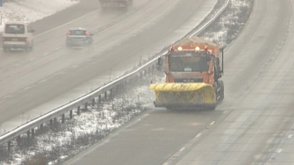 Gritter lorry