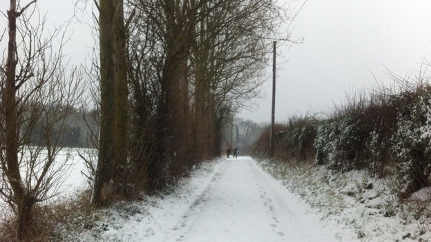 Faversham in the snow