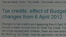 Tax credits