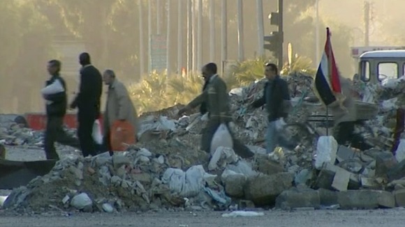 Hundreds of thousands used to live here, but streets are virtually deserted now