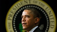 President Obama describes himself as a student of the literature on presidential second terms