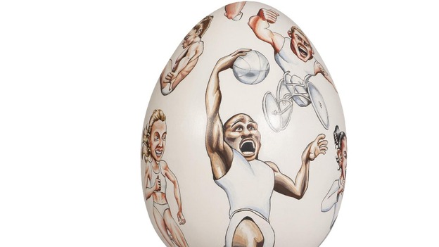 Decorative egg.