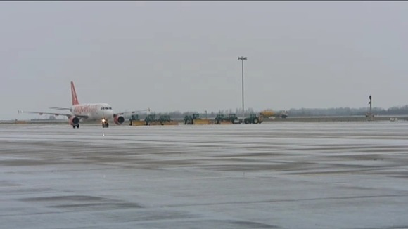 It was -10 at Stansted airport overnight