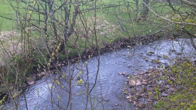 The River Keekle had quantities of untreated sewage discharged into it