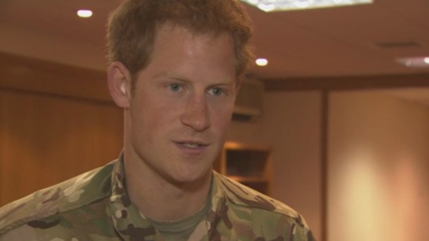Prince Harry said he was 'looking forward to seeing family'