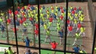 Inmates at a prison in Chile take part in a flash dance