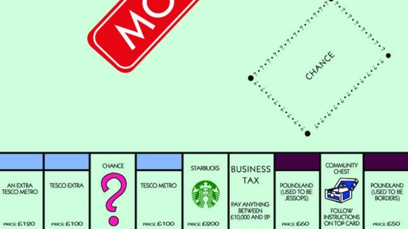 Latest version of the famous Monopoly board