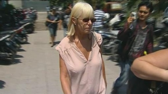 Lindsay Sandiford's sister Hilary Parsons is a regular visitor to the prison