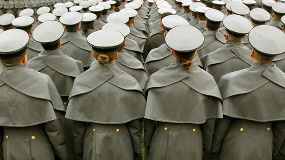 Cadets from the United States Military Academy