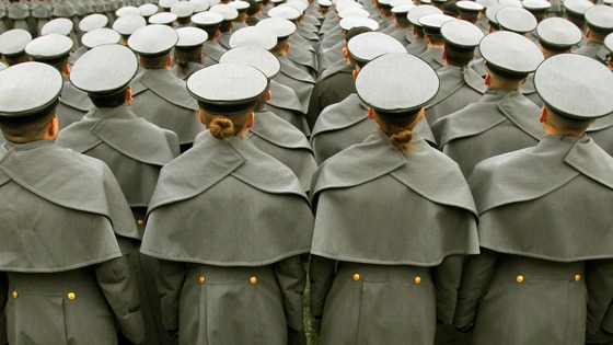 Cadets from the United States Military Academy 