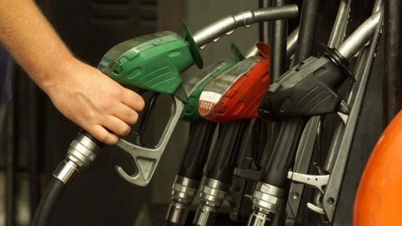 Petrol pump.